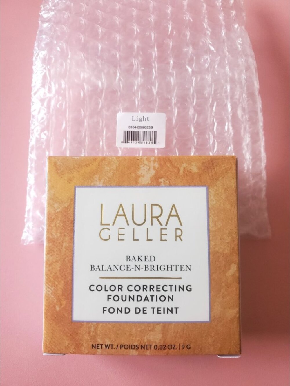 Laura Geller Baked Balanced N Brighten Color Correcting Foundation (Light)